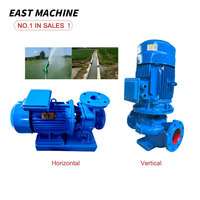 Machine de pompage d'eau forte électrique de pompe centrifuge de 5.5hp 7.5hp 10hp pour l'agriculture