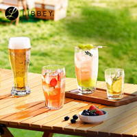 Verres à bière Libbey Wholesale Chivalry 6oz 12oz 15oz 16oz, verres multifonctionnels pour eau, jus, lait, verrerie