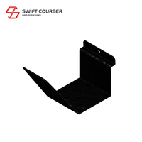 Soporte de Gancho para Guantes de Béisbol con Recubrimiento de Polvo Metálico SWIFT, para Panel Ranurado, Empaquetado Plano, SW-015CH-2L, Uso en Supermercados, Logotipo Personalizado TW, OEM/ODM