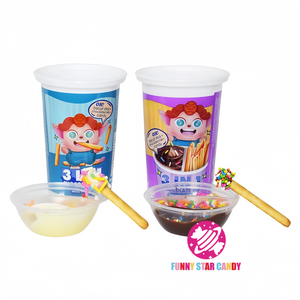 High Quality OEM Wholesales Kids Snack 3 in 1 Sweet Milk <strong>Chocolate</strong> Cookies Stick Cup <strong>Finger</strong> Biscuits Dip <strong>Chocolate</strong> Candy - Product Image 4