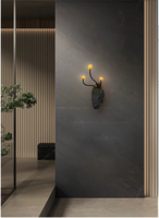 Éclairage mural extérieur en forme de champignon, lampe murale de jardin paysager créative en aluminium imperméable