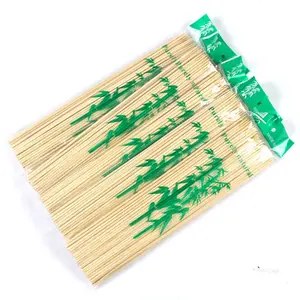 Одноразовые бамбуковые шампуры, маленькая упаковка, бамбуковые палочки, биоразлагаемая кухонная посуда, оптом