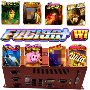 Placa de juego Fusion Plus WI 8 en 1 con carcasa, placa de juego de habilidad Nudge Skill Wild, placa PCB para máquina de juegos recreativos de arcade 4 en 1 - Product Image 1