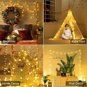 Adornos navideños Bolas de adorno Bombillas de iluminación LED Forma Decoración del hogar Bola transparente Decoración de Navidad - Product Image 2
