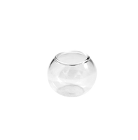Miniature de poisson ovale transparent en résine, style Art Déco, pour maison de poupée 1/6 1/12, décoration de modèle, rentrée scolaire
