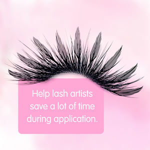 Extensiones de Pestañas Personalizadas al por Mayor con Logotipo, Ligeras, Injertadas, Remodeladas, de Pluma, de Alta Calidad, PBT, Resistentes al Agua, Naturales, Suaves y Fáciles de Usar - Product Image 6