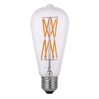 ST64 LED Ampoule à filament 85-265V ST64 LED Luminaires Ampoule ST64 LED Ampoule décorative
