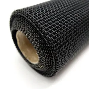 Polyester Pet Screen Netto 350G 15X11 Zwart Dier Huisdier Insect Screen Mesh Tuff Screen