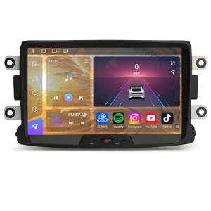 Erisin es9029d 8 inch <span class=keywords><strong>Android</strong></span> 14 Xe stereo không dây Carplay 4G TPMS DAB DSP Bảng điều khiển chia màn hình USB cho Renault Dacia Khăn lau bụi - Product Image 1