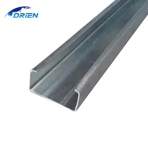 C-Shaped Steel C Purlin Channel Steel / Galvanized C Channel for Construction