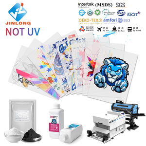 Cuộn phim chuyển nhiệt DTF cao cấp một mặt/hai mặt khổ A3 A4 in phim PET cho máy in DTF - Product Image 1