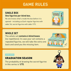 Gran oferta POP MART Crybaby Sunset Concert Series caja ciega colgante de felpa Linda decoración muñeca juguete niña graduación regalo sorpresa - Product Image 6