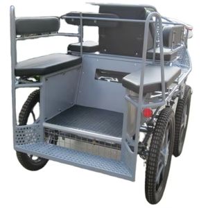 Chariot d'entraînement professionnel à 4 roues pour <span class=keywords><strong>marathon</strong></span> de loisirs avec entraînement de coffre Chariot de transport de chevaux équestre pour la vente en gros - Product Image 4