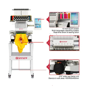 हाई-स्पीड मल्टी-हेड ऑपरेशन स्वचालित मोटर औद्योगिक पेशेवर कम्प्यूटरीकृत कढ़ाई मशीन मूल्य बिक्री का समर्थन करता है - Product Image 3