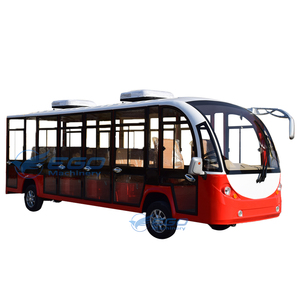 Autobús Eléctrico de 17 Plazas de Alta Calidad 2026, Autobús Eléctrico Urbano de 72V, Autobús Turístico Premium, Vehículo Turístico con Cabina Cerrada - Product Image 1