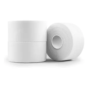 Ruban de sport en coton blanc Ruban athlétique d'oxyde de zinc sensible à la pression adhésif fort