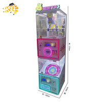 Machine d'arcade économique à monnayeur pour mini-pinces à griffes, pour petits jouets et cadeaux, pour parcs d'attractions
