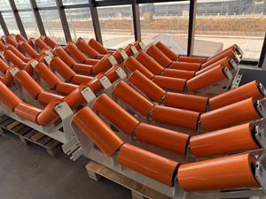 Регулируемые стальные ролики ленточный конвейер для промышленного использования новое состояние силового экрана агрегатная транспортная конструкция - Product Image 2