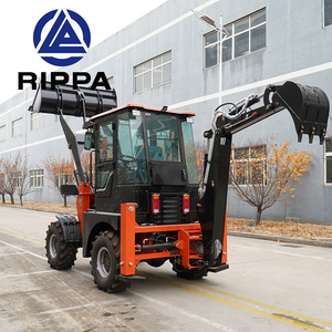 Chứng nhận nhà cung cấp nhỏ máy xúc loader Mini retroexcacavadora 4 tấn 5 để mini bánh xe backhoe loader - Product Image 2