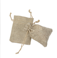 Sacs à cordon personnalisés en coton biologique et jute, petits sacs cadeaux à paillettes pour artisanat, prix raisonnable, recyclables, sérigraphiés