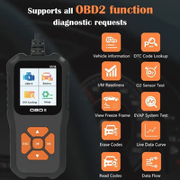 Escáner OBD2 Portátil para Auto DC12V SKD, Herramienta de Diagnóstico, Lector de Códigos de Vehículos con Pantalla LCD, Escáner Automotriz