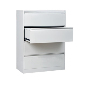 Modern 4-Drawer Vertical Steel <b>File</b> <b>Cabinet</b> High Quality Iron Lockable Factory Direct <b>Sale</b> <b>for</b> Home Office Kitchen Hotel Use - Product Image 5