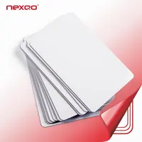 Hohe Qualität Druckbare 0,76mm Dicke Weiß Kunststoff PVC Leere Karte