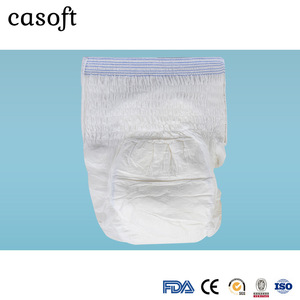 Vente en gros <span class=keywords><strong>Culotte</strong></span> jetable à taille élastique à absorption rapide Couches pour adultes et pantalons en <span class=keywords><strong>plastique</strong></span> - Product Image 3