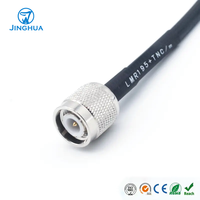 Câble coaxial RF LMR400 50 ohms à faible perte, câbles LMR100, LMR200, LMR400, LMR600, LMR240 pour les télécommunications et les réseaux