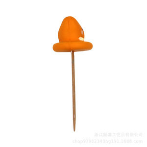 Marcapáginas de juguete Pu Fidget, forma de hongo de felpa de rebote lento para niños de 2 a 4 años, decoración de escritorio unisex, regalo - Product Image 4