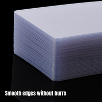 Porte-cartes semi-rigide 100 Bundle 50 porte-cartes et 50 manchons souples pour PSA, SGC, BGS, CSG économiseur de manchon de carte gradué 1 PVC