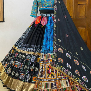 New Designer Collection Trendy Outfit at Low Price Indian Designer Featuring Printed Lehenga Choli in Heavy Butter <b>Silk</b> <b>Fabric</b> - Product Image 1