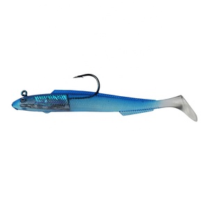 Esca da <span class=keywords><strong>Pesca</strong></span> in Piombo 15cm 30g, Accessori per la <span class=keywords><strong>Pesca</strong></span>, Esca Morbida in Plastica <span class=keywords><strong>con</strong></span> Testa Piombata - Product Image 4