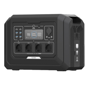 SOUOP S1 2000W EU สถานีไฟฟ้าพกพา ชาร์จเร็ว เครื่องกำเนิดไฟฟ้าพลังงานแสงอาทิตย์แบบพกพา 1024Wh แบตเตอรี่ LiFePO4 สถานีไฟฟ้าพกพาพร้อมแอปพลิเคชัน - Product Image 2