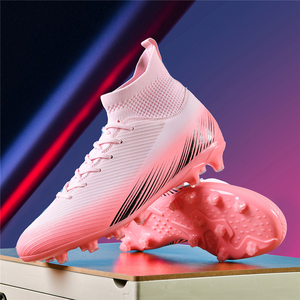 Zapatos de fútbol deportivos para tobillo, botas de fútbol para estudiantes, zapatos de fútbol profesionales para exteriores, zapatos de fútbol para entrenamiento juvenil. - Product Image 2