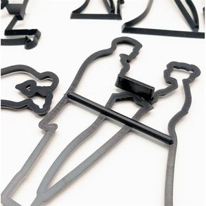 Juego <span class=keywords><strong>de</strong></span> 9 Uds. <span class=keywords><strong>De</strong></span> cortador <span class=keywords><strong>de</strong></span> galletas <span class=keywords><strong>para</strong></span> novia, novio, parejas, silueta, pastel <span class=keywords><strong>de</strong></span> boda, <span class=keywords><strong>Fondant</strong></span>, herramientas <span class=keywords><strong>de</strong></span> molde <span class=keywords><strong>para</strong></span> <span class=keywords><strong>cumpleaños</strong></span>, fiesta <span class=keywords><strong>de</strong></span> San Valentín - Product Image 4
