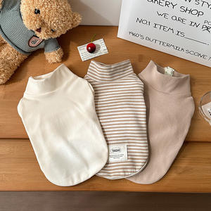 पालतू वस्त्र सर्दियों में पेट कुत्तों और बिल्लियों के साथ गर्म स्वेटर शर्ट - Product Image 3