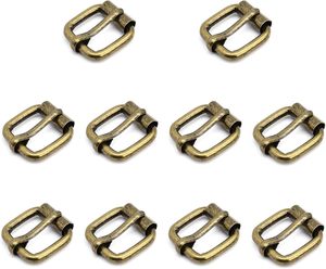 Brass Buckles PCS Inch Metal Single Prong Roller Buckle For Belts Bags <b>Shoes</b> DIY Hardware <b>Accessories</b> - Product Image 1