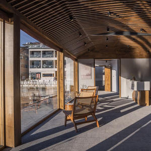 Banc de rangement moderne pour hôtel boutique, dessus rembourré, grand espace de rangement, structure robuste, meuble d'entrée, salon - Product Image 5