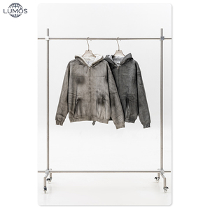 Sudaderas con Capucha Extra Grandes Vintage al por Mayor, <span class=keywords><strong>Chaquetas</strong></span> con Capucha Personalizadas para Hombre, <span class=keywords><strong>Chaquetas</strong></span> con Capucha Forradas de Felpa para Hombre - Product Image 4