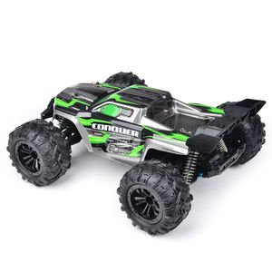 38 km/h Motor cepillado RC coche 1/16 escala eléctrico 4WD coches todoterreno 2,4 Ghz juguetes de Control remoto RC Monster Trucks Hobby Caja de Regalos - Product Image 5