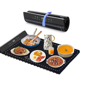Creative Modern Eco-Friendly Foldable Silicone <b>Electric</b> Warming Mat Quick Heating Food Warmer Easy Roll-Up Mats & <b>Pads</b> - Product Image 1