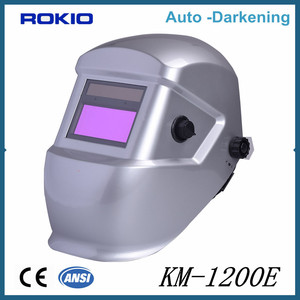 Casque <span class=keywords><strong>de</strong></span> soudage à obscurcissement automatique avec <span class=keywords><strong>4</strong></span> <span class=keywords><strong>capteurs</strong></span> d'arc, couleur réelle, design léger, protection - Product Image 5