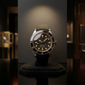 โลโก้ Homage S เครื่อง SEIKO นาฬิกา Tudors รุ่นอัตโนมัติสำหรับผู้ชาย รุ่น High Version ตัวเรือนสแตนเลสสตีล สายขนาด 20 มม. กันน้ำ พร้อมเสน่ห์เฉพาะตัว - Product Image 2
