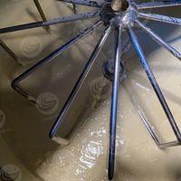 Machine électrique automatique de mélange de pâte à gâteau 200L Machine à saigner la poudre d'oeufs de boulangerie Batteur à oeufs pour gâteau éponge