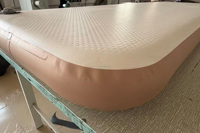 Matelas gonflable d'extérieur en tissu PVC Drop Stitch TPU personnalisé, vente directe d'usine OEM