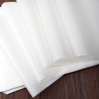 Doublure en silicone double face anti-graisse de qualité alimentaire, imperméable, recyclable, papier sulfurisé de cuisine, doublure pour friteuse à air, gâteau
