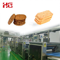 Machine de fabrication de biscuits entièrement automatique, nouvelle, pour biscuits mous/durs, options de production multiples, haute productivité, acier inoxydable 304
