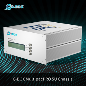 C-BOX zstc rittal schroff multipacpro 19 "khung gầm, thép, alzn, đồng bằng đầu và cơ sở, 2U, 280mm 20860-126 - Product Image 6