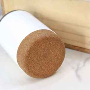 12oz Stainless Steel Cork Bottom Vacuum Tumbler 6-12 Hours Insulation Leak-Proof Eco-Friendly Portable <b>Coffee</b> & Beer Cup - Product Image 5